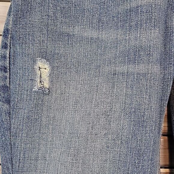 Levi's 527 red tab blue denim bootcut jeans Size 28 Juniors 16 - Picture 7 of 15
